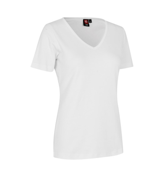 ID Interlock T-shirt | V-neck | women