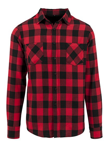 Build Your Brand - Checked Flannel Shirt