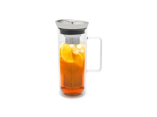 Ice tea maker San Remo 1,0L dubbelwandig glas