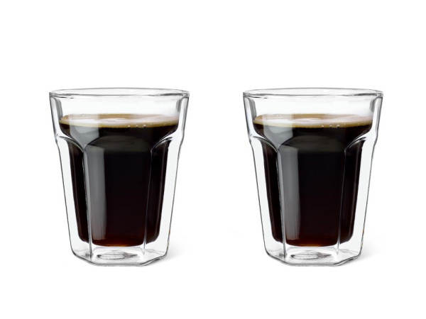 Dubbelwandig glas Koffie
