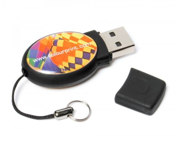 Epoxy Oval USB FlashDrive