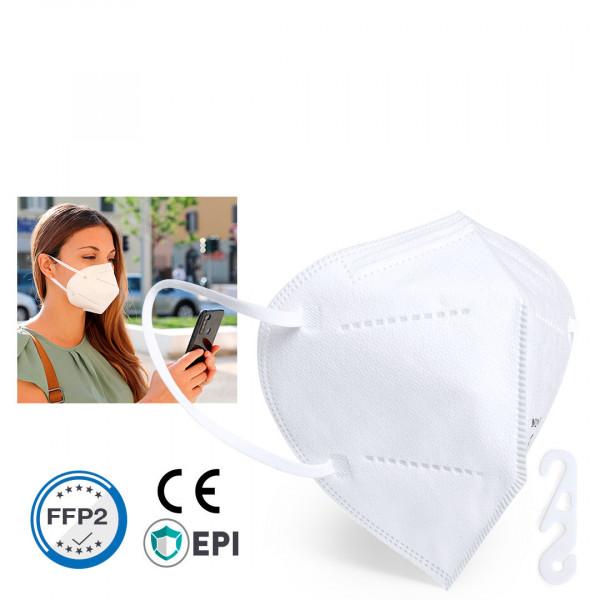 Zelf Filterende Masker FFP2 wit mondkapje