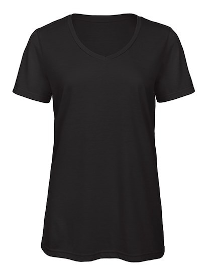 B&C BE INSPIRED - Women´s V-Neck Triblend T-Shirt