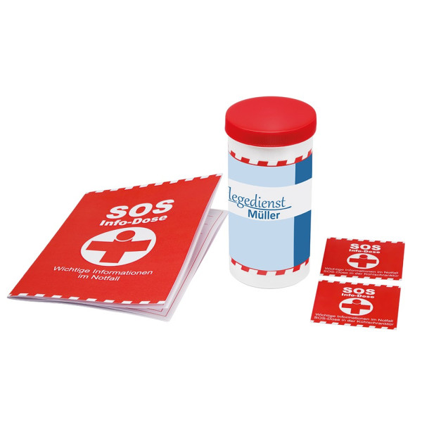 SOS-infobox met individuele sticker