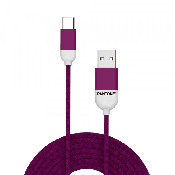 Cable Type-C USB 1m,Pantone,Purper