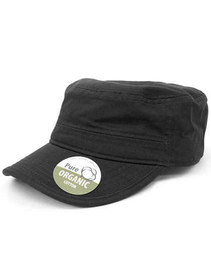 Brain Waves - Organic Cotton Army Cap Washed