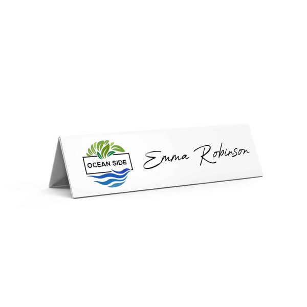 Table Name Plate Whiteboard 210 x 60mm