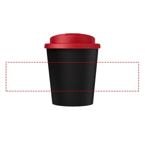 Americano® Espresso Eco 250 ml gerecyclede beker met knoeibestendig deksel 