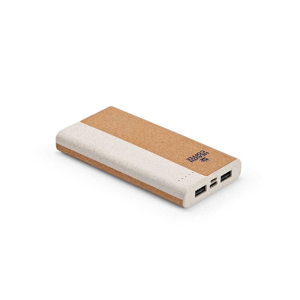 Archimedes Powerbank Batterij 10 000 mAh - Natuurlijk