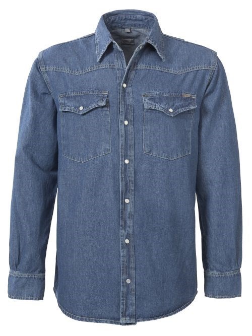 Brad men A54 denim shirt