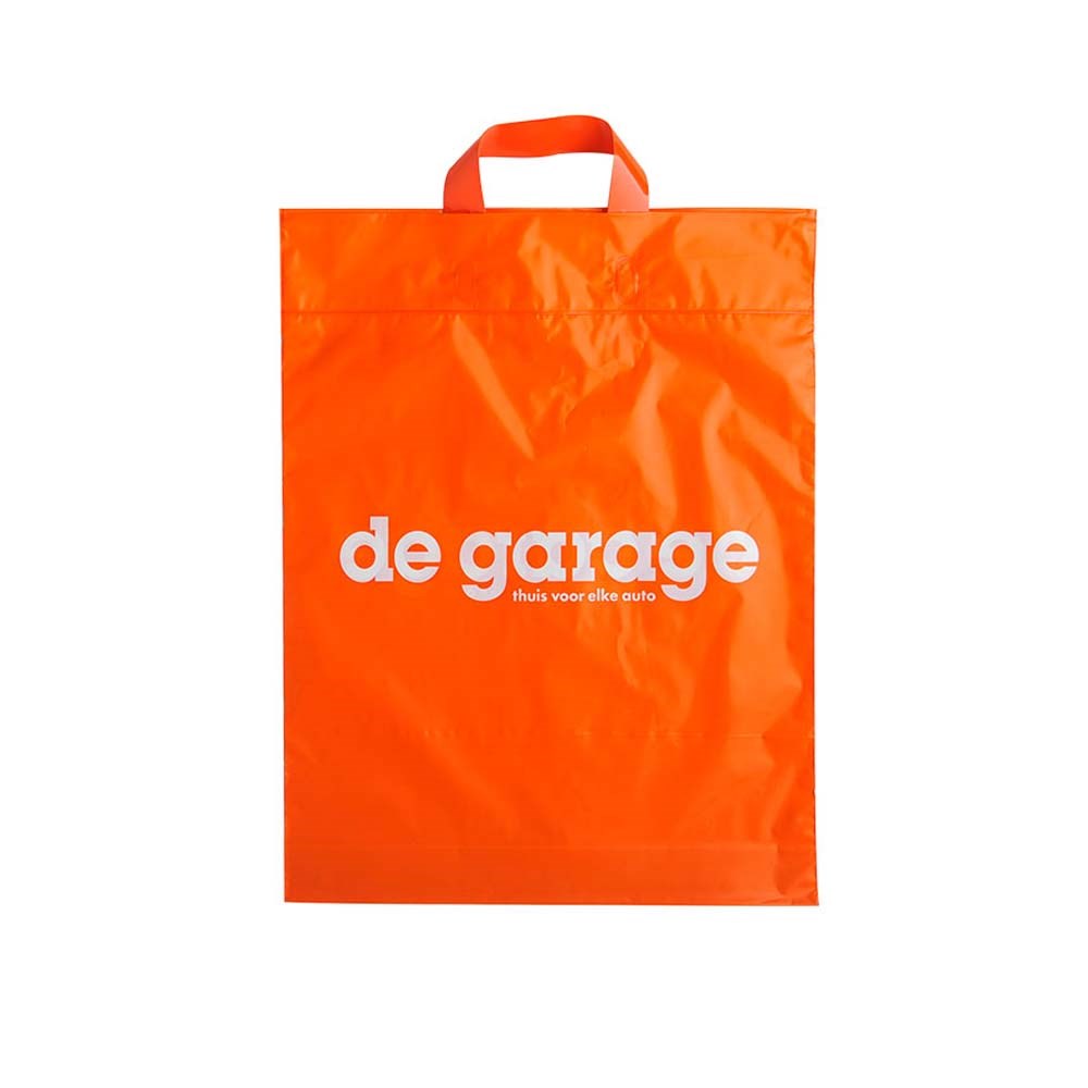 Plastic tas 30 x 45 x 7,5 cm, 48 micron, ldpe, lushandvat, 2 zijden