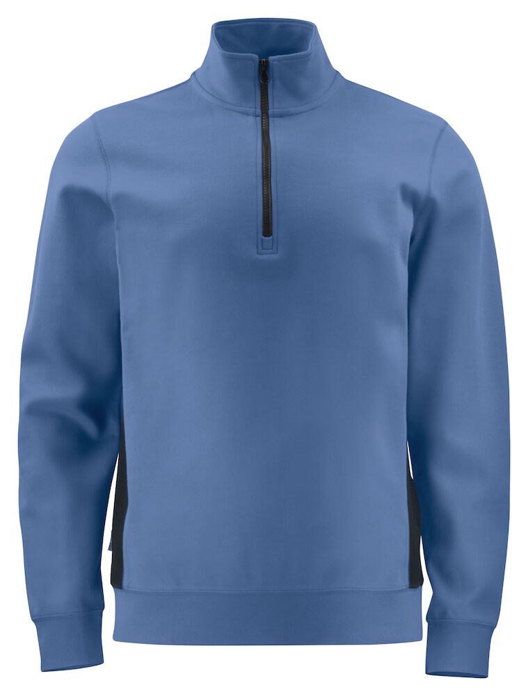 2128 SWEATSHIRT 1/2 ZIP SKYBLUE XXL