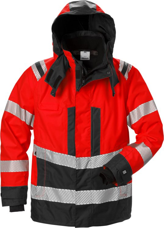 Hi-Vis rood/zwart