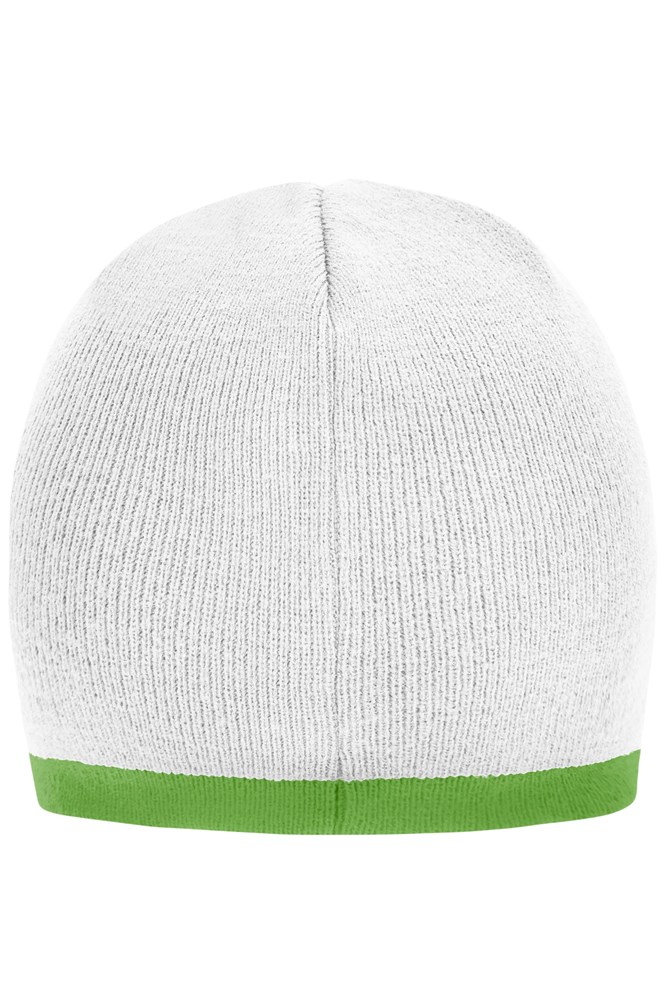 Beanie with Contrasting Border