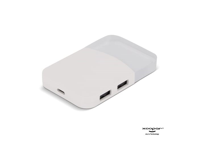 2598 | Xoopar iLo Mini Hub– 4 in 1 Adapter – USB 2.0 Data Transfer - Splitter