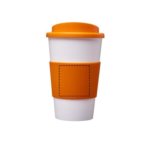 Americano® 350 ml geïsoleerde beker met grip