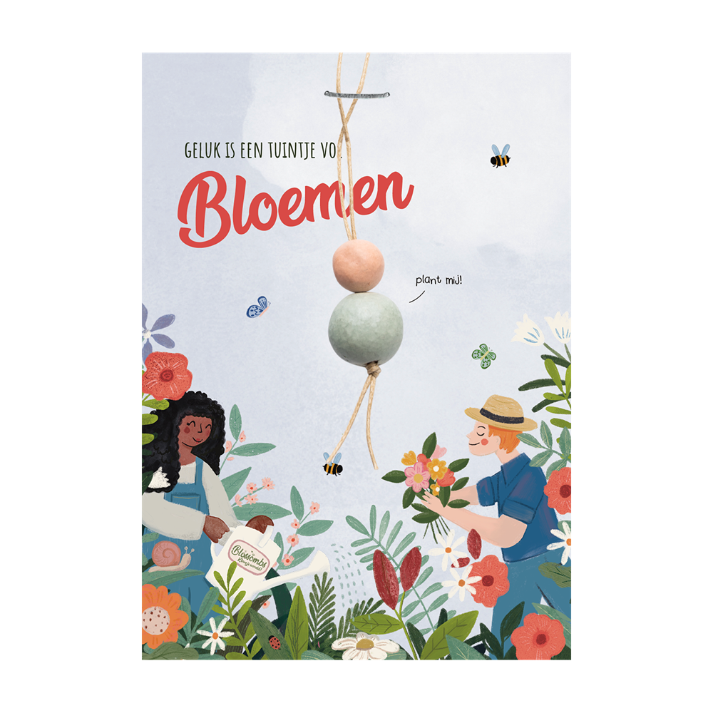 Blossombs Bloembommetje -  Gelukspoppetje