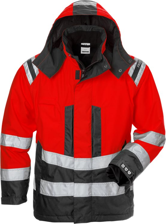 Hi-Vis rood/zwart