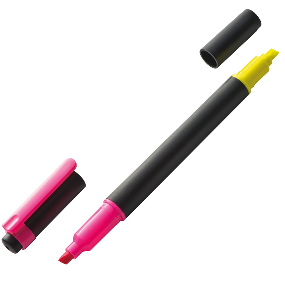 2-kleurige textmarker