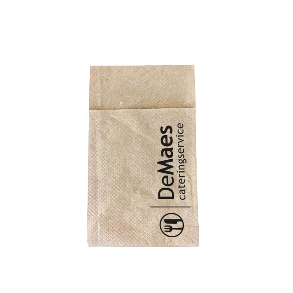 1 laags, dispensernapkin, 8,5 x 14 cm Per 100 stuks