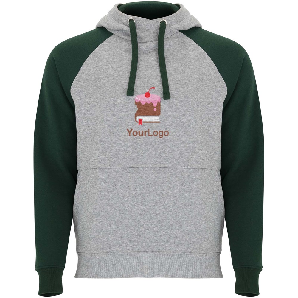 Badet tweekleurige kinderhoodie