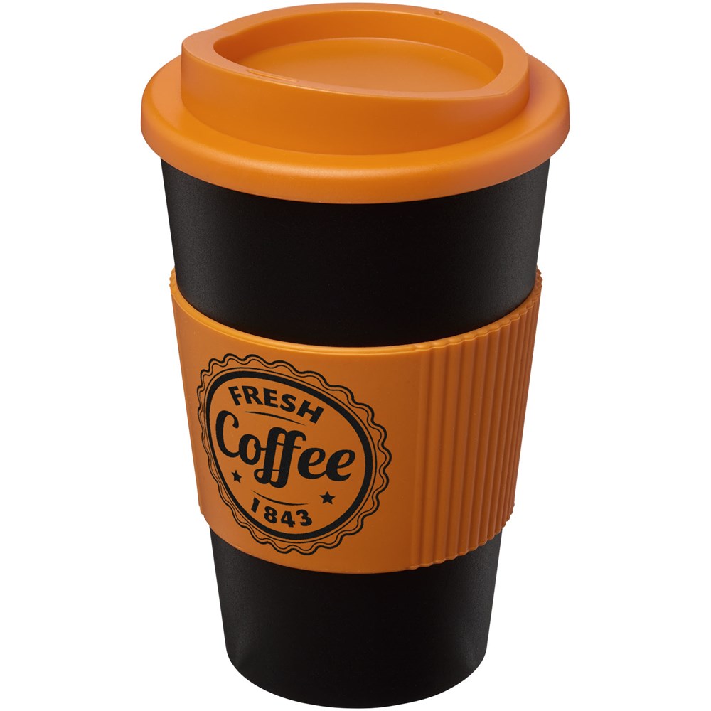 Americano® 350 ml geïsoleerde beker met grip