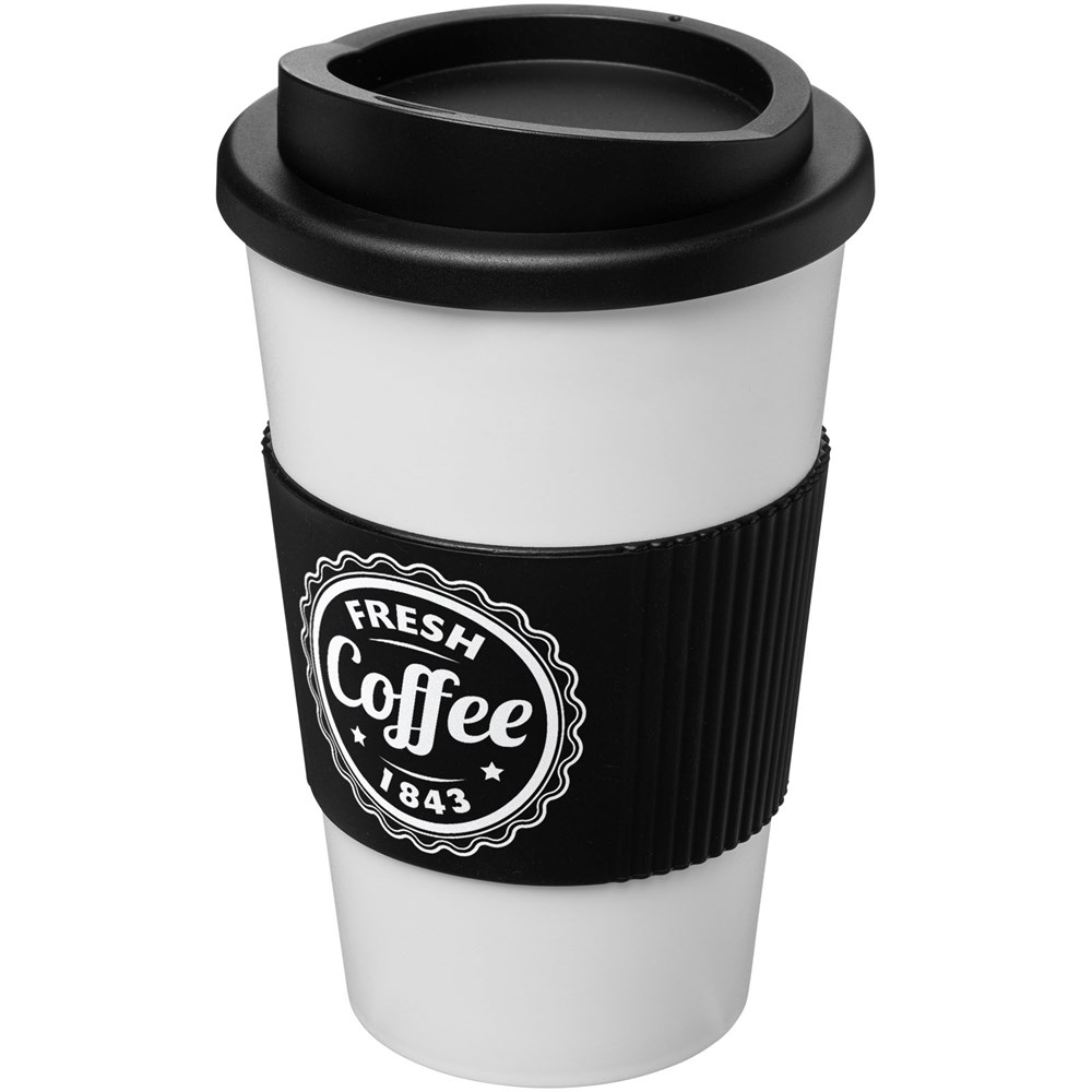 Americano® 350 ml geïsoleerde beker met grip