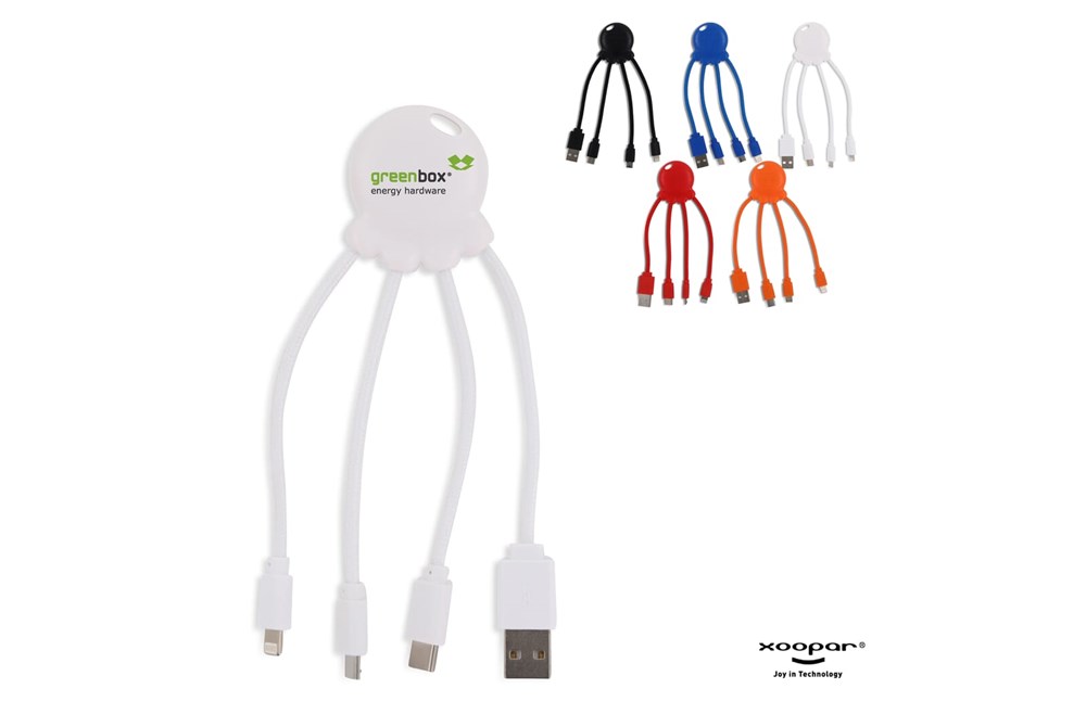 2087 | Xoopar Eco Octopus GRS Charging cable