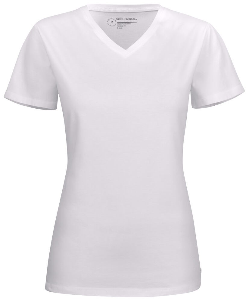 Cutter & Buck - Manzanita T-shirt Dames Wit S