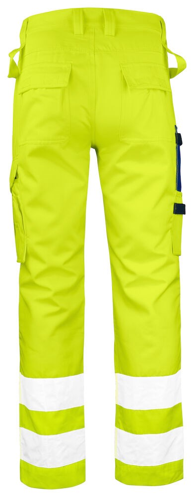 Jobman - 2378 Hi-Vis Service Trousers Geel/Navy C42