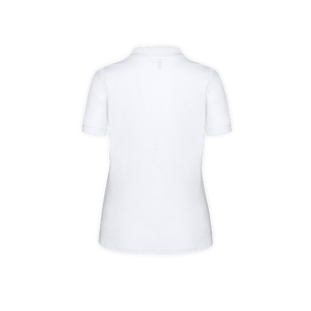 Dames Wit Polo Shirt "keya" WPS180