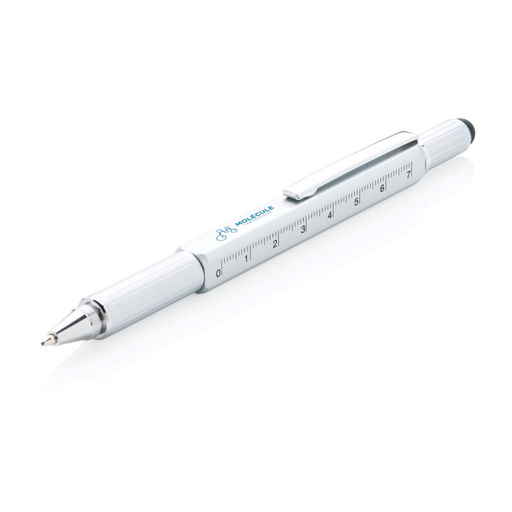 5-in-1 aluminium toolpen