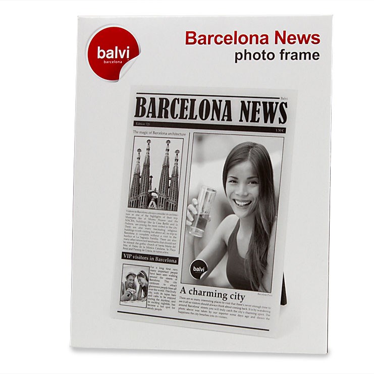 Lijst,Barcelona News,acryl