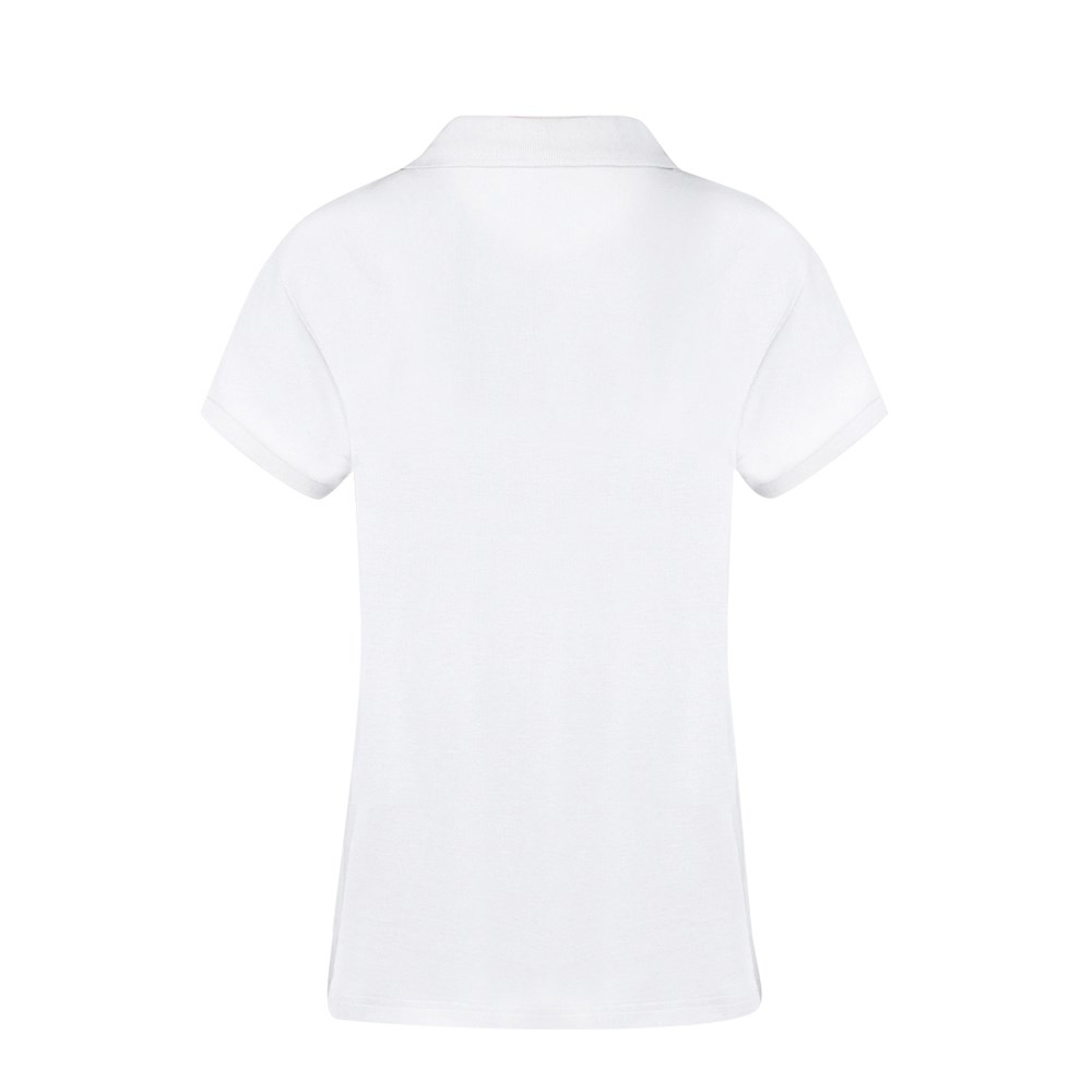 Dames Wit Polo Shirt Koupan