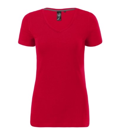 Action V-neck formula red