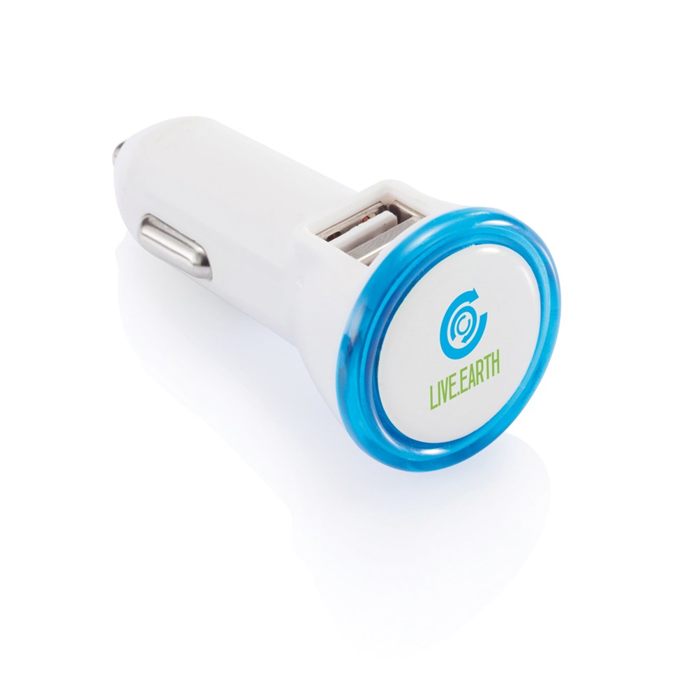 Dubbele USB autolader