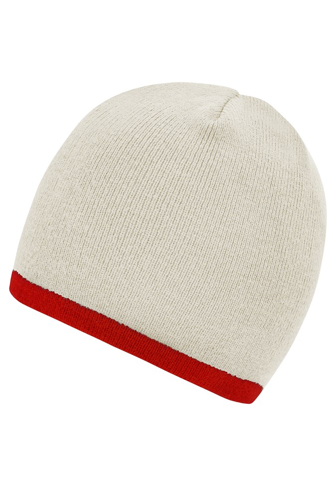 Beanie with Contrasting Border