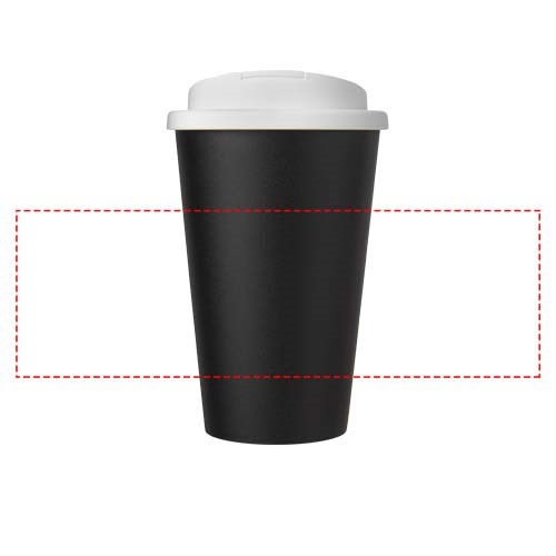 Americano® Eco 350 ml gerecyclede beker met spill-proof deksel