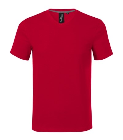 Action V-neck formula red