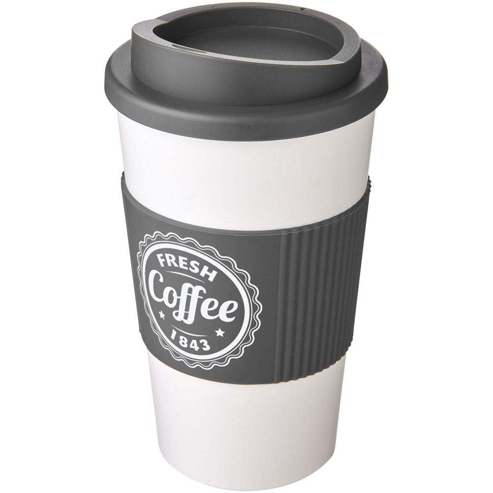 Americano® 350 ml geïsoleerde beker met grip