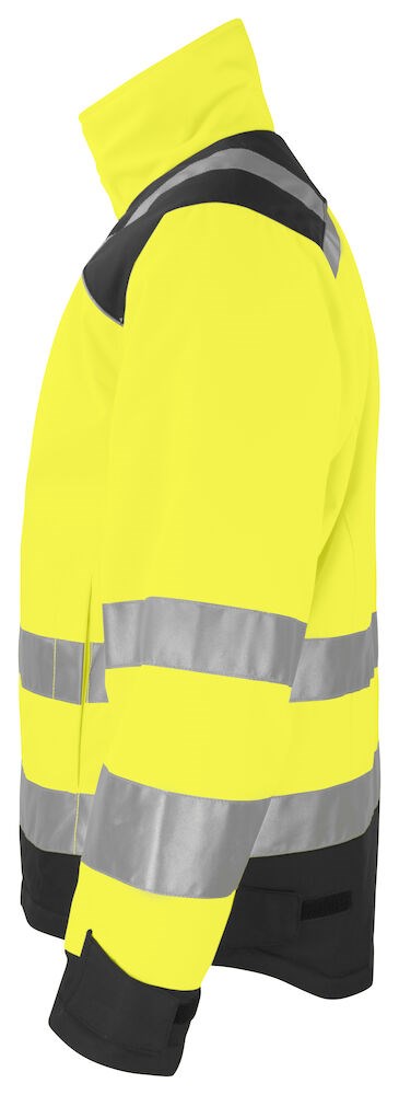 Jobman - 1346 Hi-Vis Winter Jacket Star Geel/Zwart XS