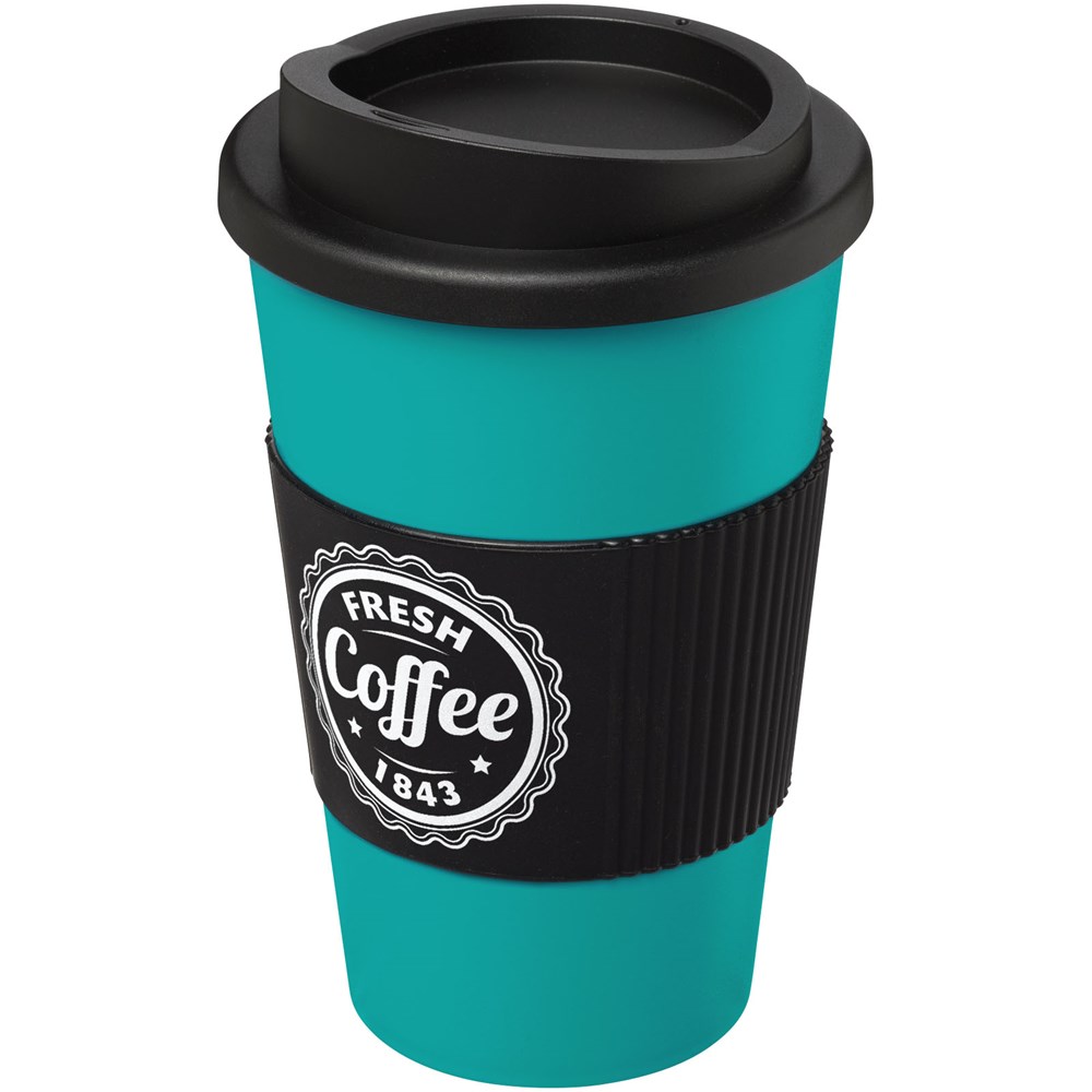 Americano® 350 ml geïsoleerde beker met grip