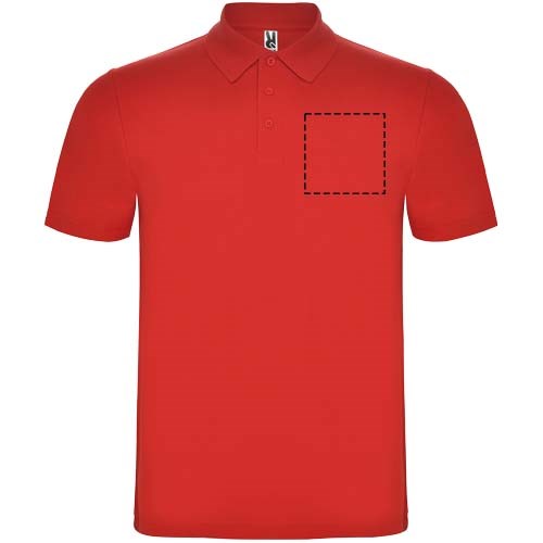 Austral unisex polo met korte mouwen