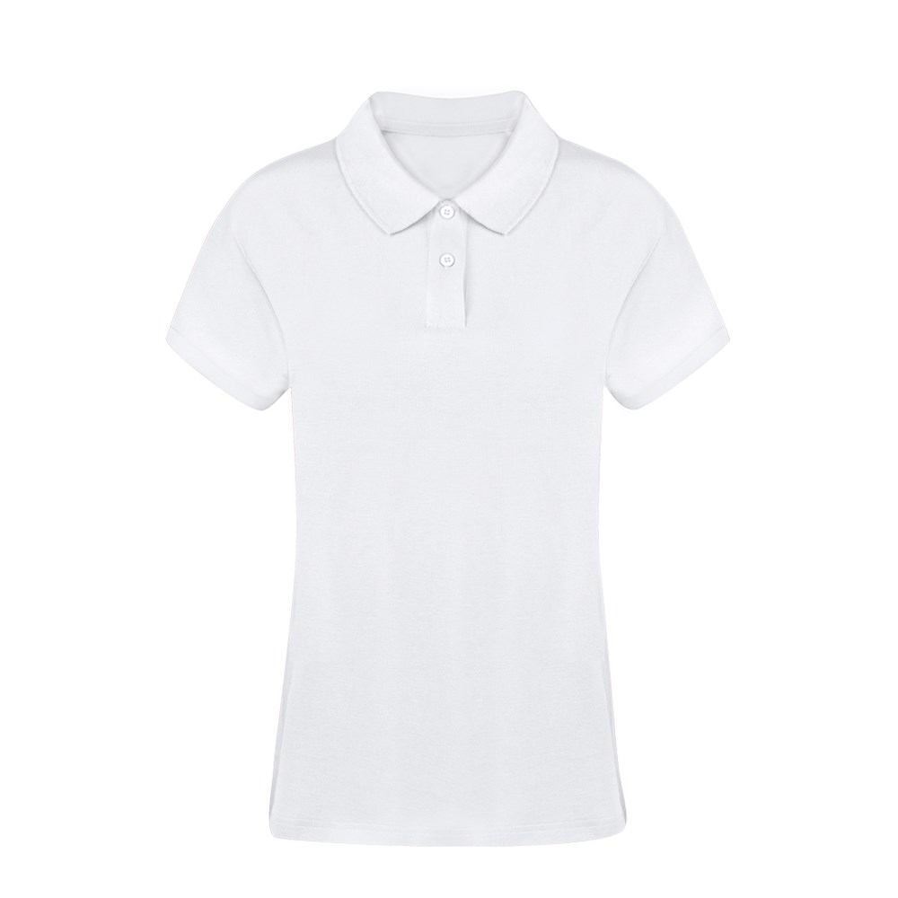 Dames Wit Polo Shirt Koupan