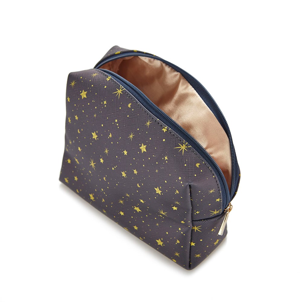 Beauty case,Starry,marine blauw,plastic