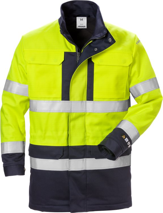 Fristads Flame Hi Vis Winterparka Klasse 3 4589 Flam