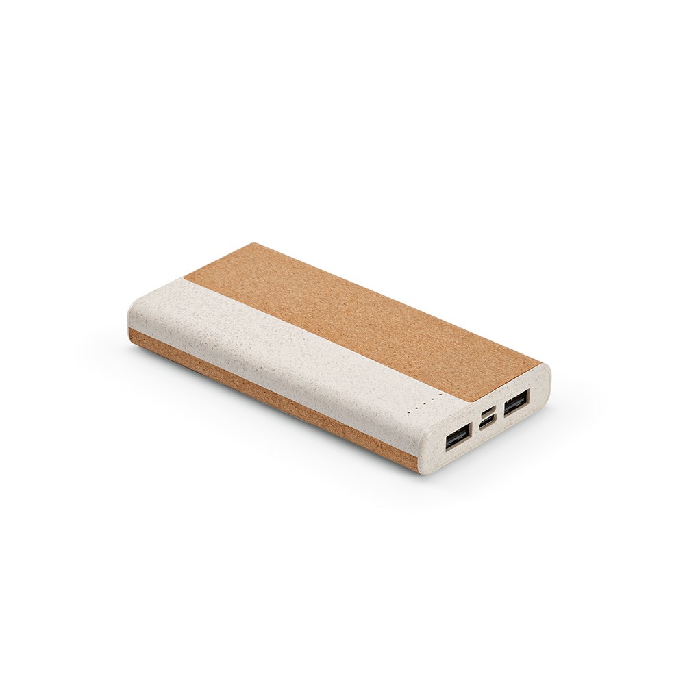 Archimedes Powerbank Batterij 10 000 mAh - Natuurlijk