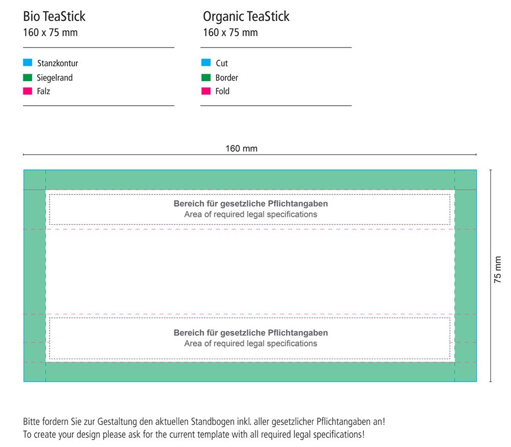 Bio TeaStick - Kruiden Salie-Tijm - Individueel Design