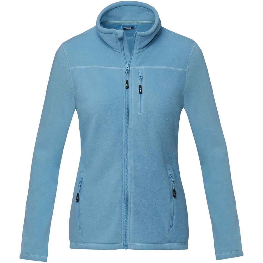 Amber GRS gerecycled dames fleece jas met volledige rits