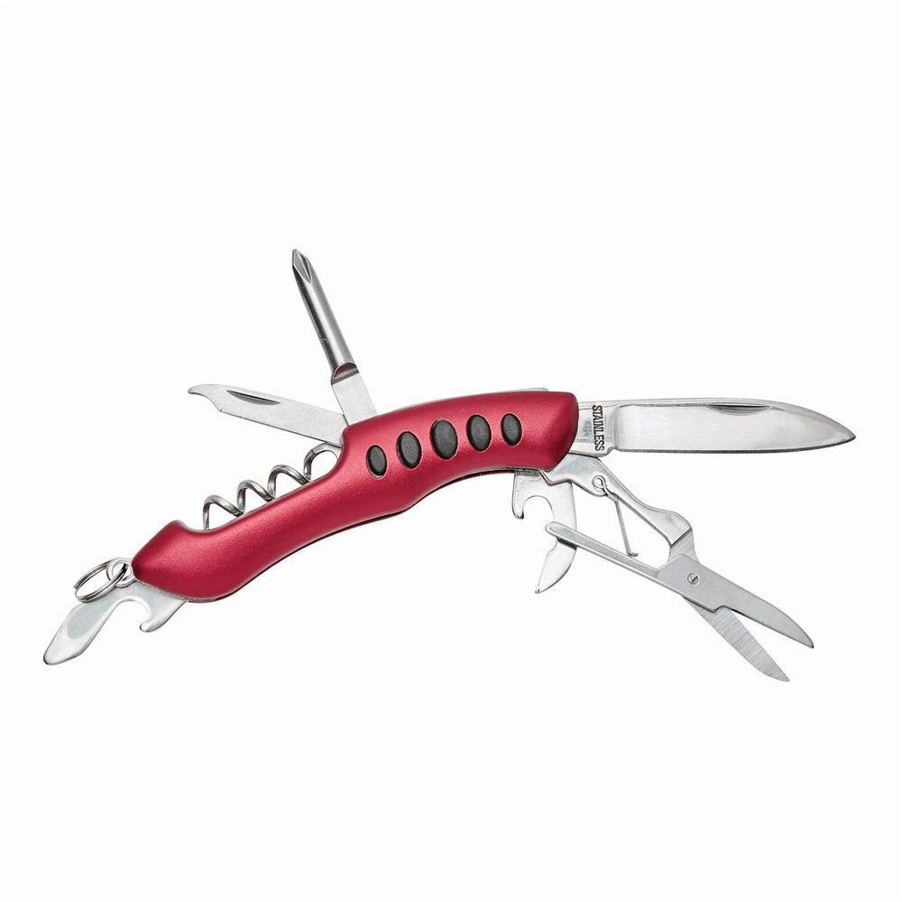 7 delig RVS multitool SMALL R.